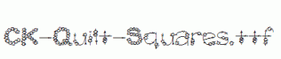CK-Quilt-Squares.ttf