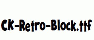 CK-Retro-Block.ttf