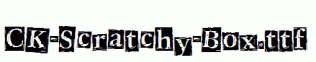 CK-Scratchy-Box.ttf