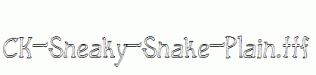 CK-Sneaky-Snake-Plain.ttf