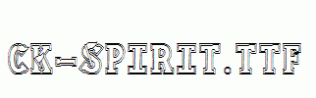 CK-Spirit.ttf