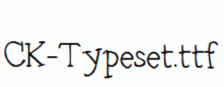 CK-Typeset.ttf