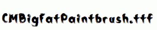 CMBigFatPaintbrush.ttf