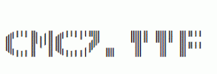 CMC7.ttf