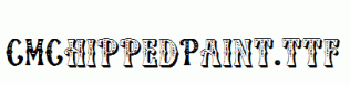 CMChippedPaint.ttf