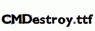 CMDestroy.ttf