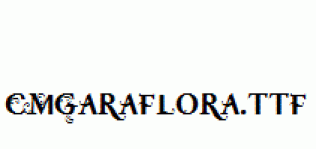 CMGaraflora.ttf
