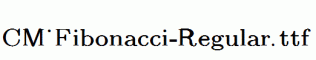 CM_Fibonacci-Regular.ttf