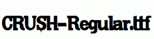 CRUSH-Regular.ttf
