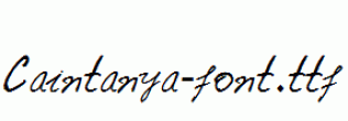 Caintanya-font.ttf