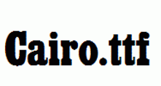 Cairo.ttf