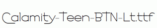 Calamity-Teen-BTN-Lt.ttf