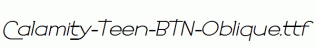 Calamity-Teen-BTN-Oblique.ttf