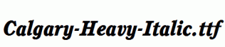 Calgary-Heavy-Italic.ttf