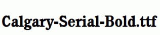 Calgary-Serial-Bold.ttf