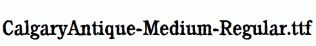 CalgaryAntique-Medium-Regular.ttf