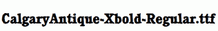 CalgaryAntique-Xbold-Regular.ttf