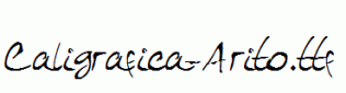 Caligrafica-Arito.ttf