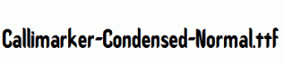 Callimarker-Condensed-Normal.ttf