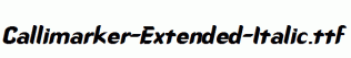 Callimarker-Extended-Italic.ttf