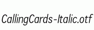 CallingCards-Italic.otf