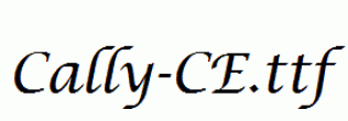 Cally-CE.ttf