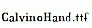 CalvinoHand.ttf