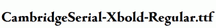 CambridgeSerial-Xbold-Regular.ttf