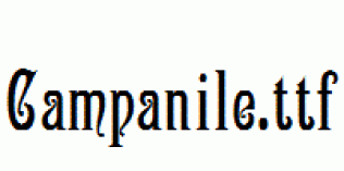 Campanile.ttf