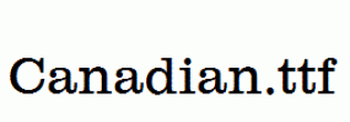 Canadian.ttf