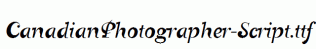 CanadianPhotographer-Script.ttf