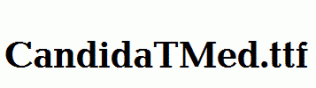 CandidaTMed.ttf