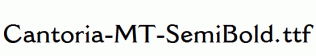 Cantoria-MT-SemiBold.ttf
