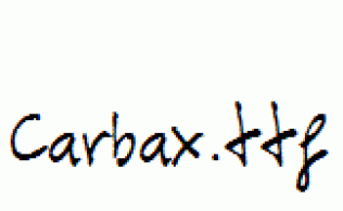 Carbax.ttf