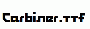 Carbiner.ttf