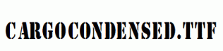 CargoCondensed.ttf