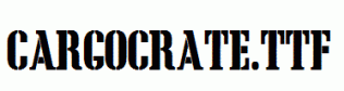 CargoCrate.ttf