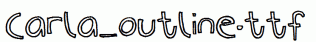 Carla_outline.ttf