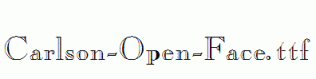 Carlson-Open-Face.ttf