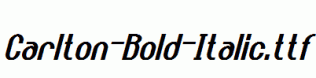 Carlton-Bold-Italic.ttf