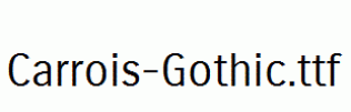 Carrois-Gothic.ttf