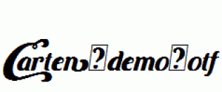 Carten-demo.otf