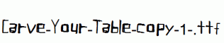 Carve-Your-Table-copy-1-.ttf