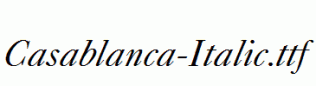 Casablanca-Italic.ttf