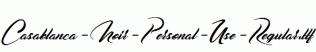 Casablanca-Noir-Personal-Use-Regular.ttf