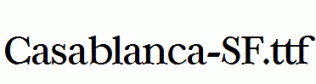 Casablanca-SF.ttf