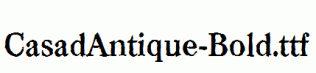 CasadAntique-Bold.ttf