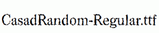 CasadRandom-Regular.ttf