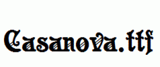 Casanova.ttf