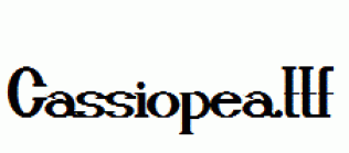 Cassiopea.ttf